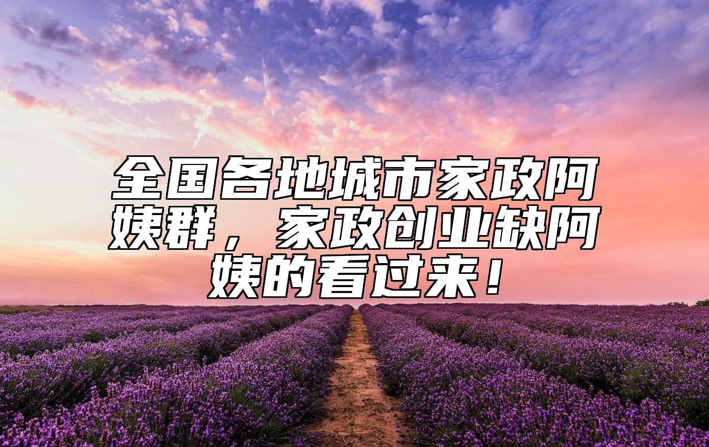 全国各地城市家政阿姨群，家政创业缺阿姨的看过来！