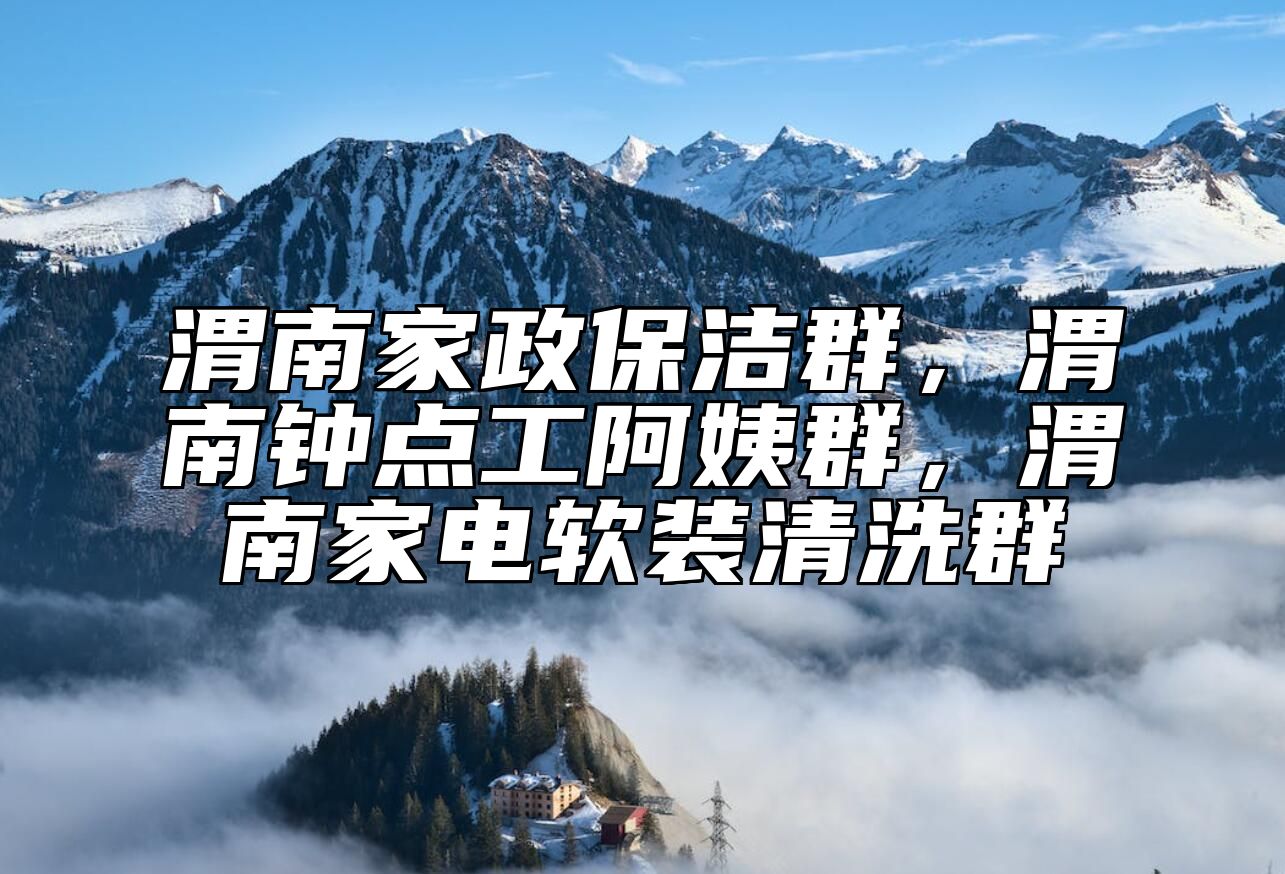 渭南家政保洁群，渭南钟点工阿姨群，渭南家电软装清洗群